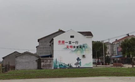 仙桃新农村墙绘