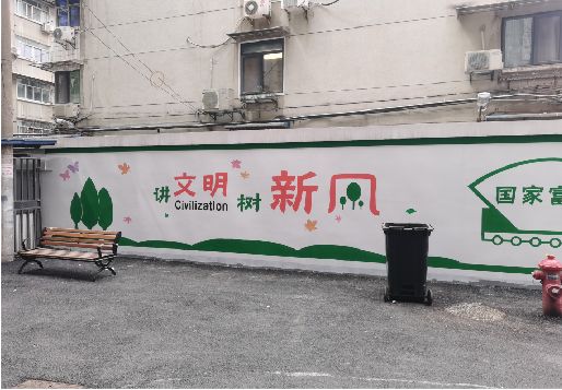仙桃社区墙绘
